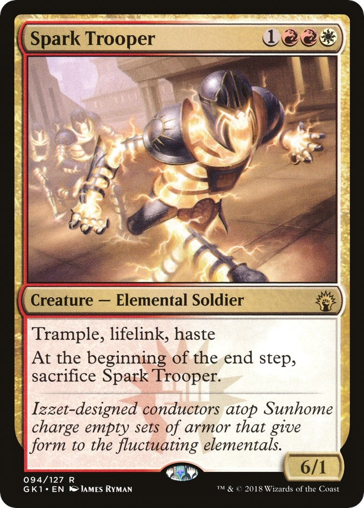 Image for Spark Trooper (Guilds of Ravnica: Guild Kits) (94) - Magic: The Gathering