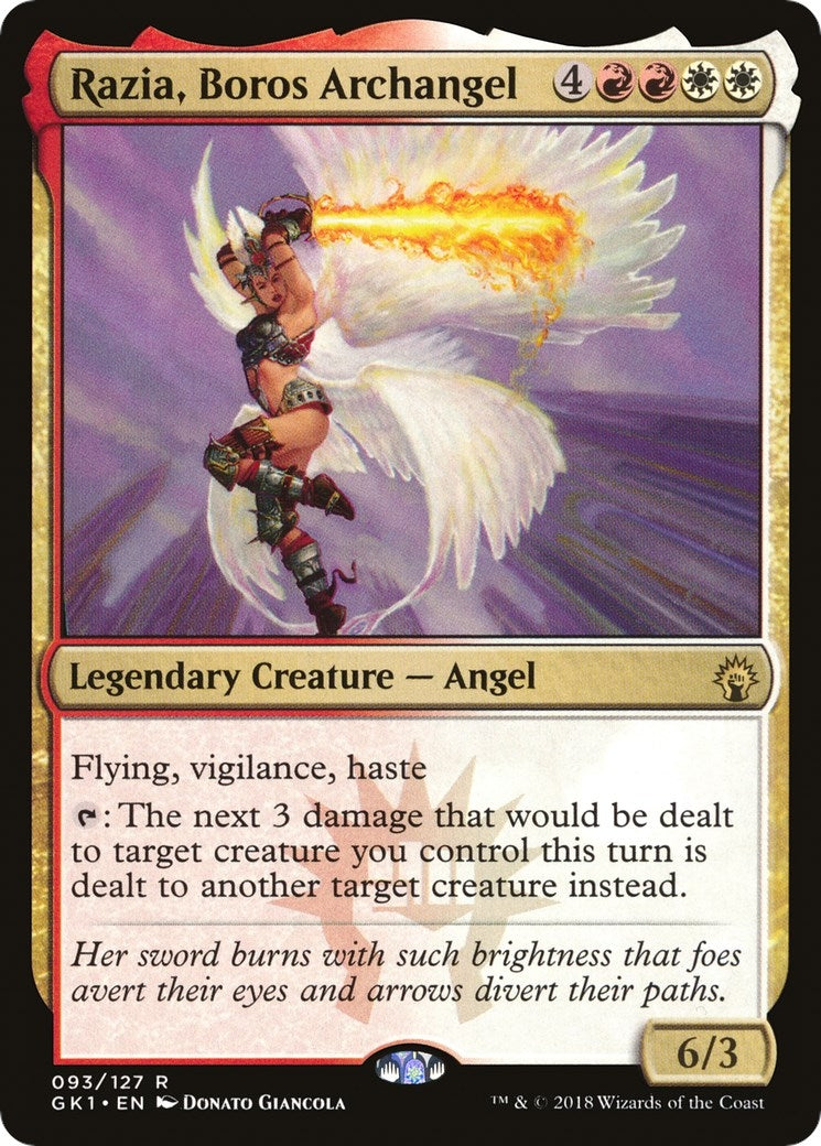 Image for Razia, Boros Archangel (Guilds of Ravnica: Guild Kits) (93) - Magic: The Gathering