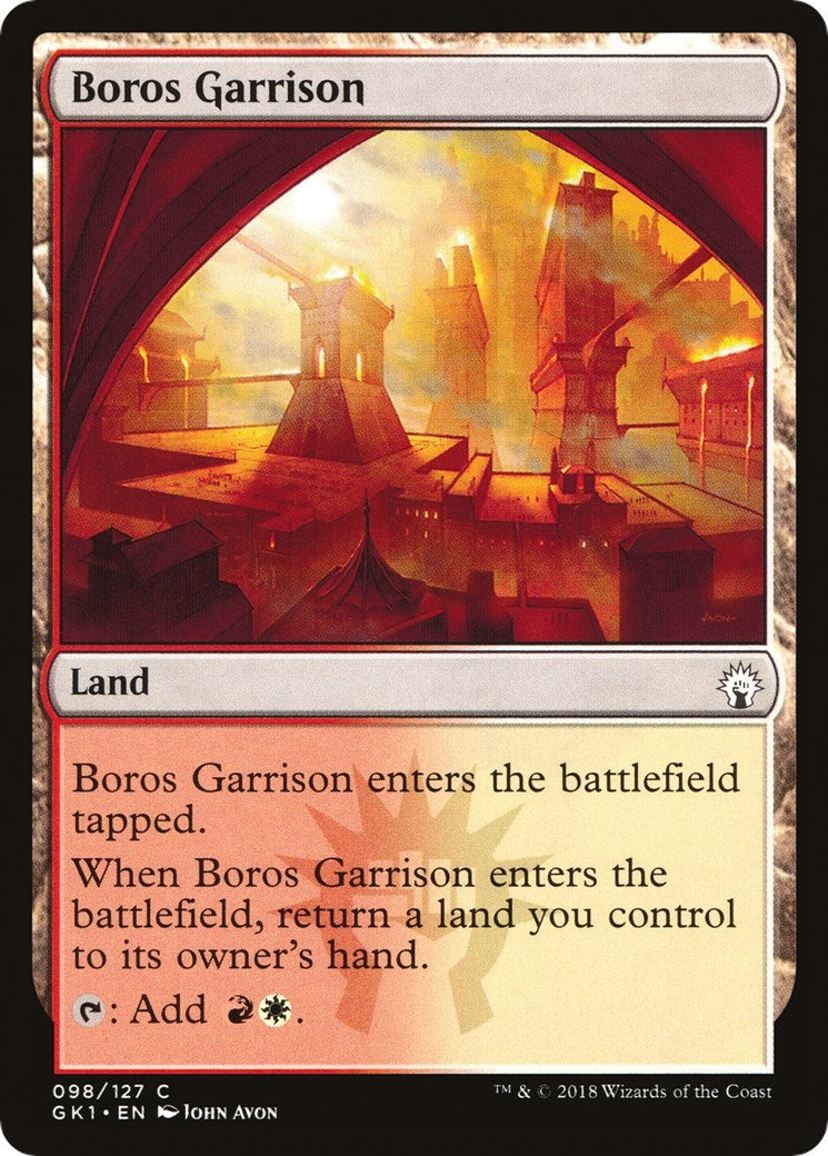 Image for Boros Garrison (Guilds of Ravnica: Guild Kits) (98) - Magic: The Gathering