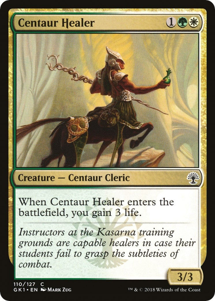 Image for Centaur Healer (Guilds of Ravnica: Guild Kits) (110) - Magic: The Gathering