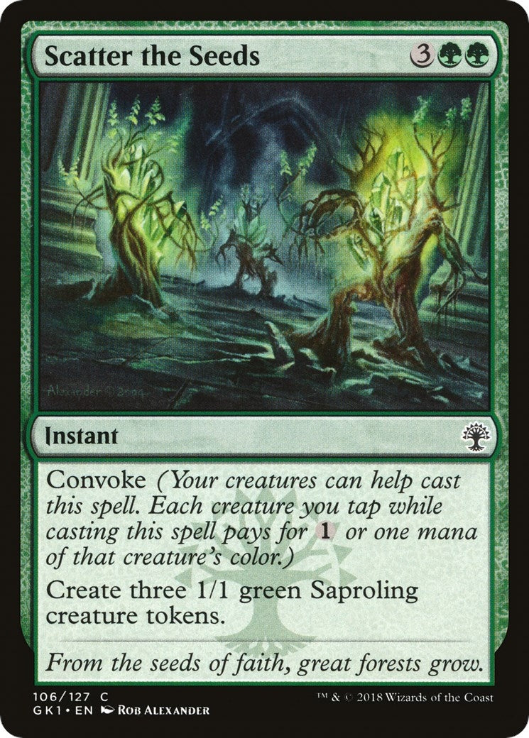 Image for Scatter the Seeds (Guilds of Ravnica: Guild Kits) (106) - Magic: The Gathering