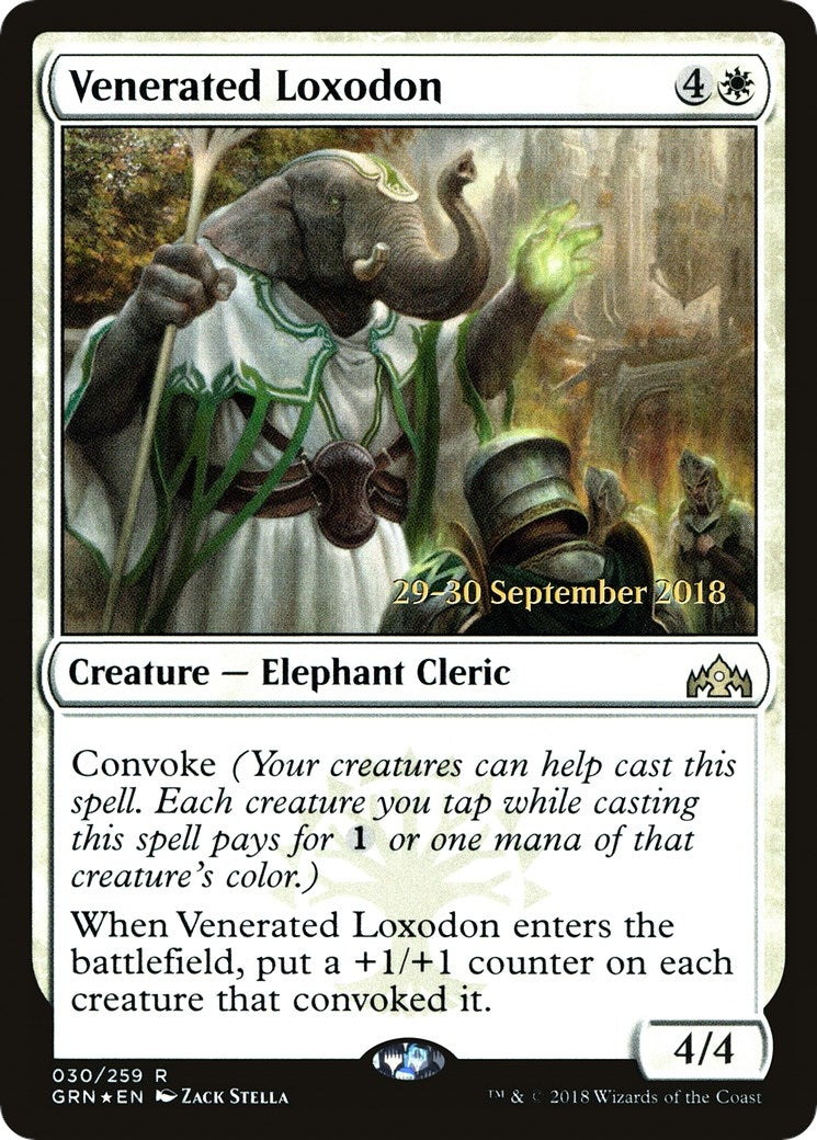 Image for Venerated Loxodon (Prerelease Cards) (30) - Magic: The Gathering