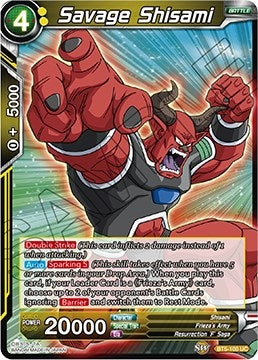 Image for Savage Shisami (Miraculous Revival) (BT5-100) - Dragon Ball Super: Masters