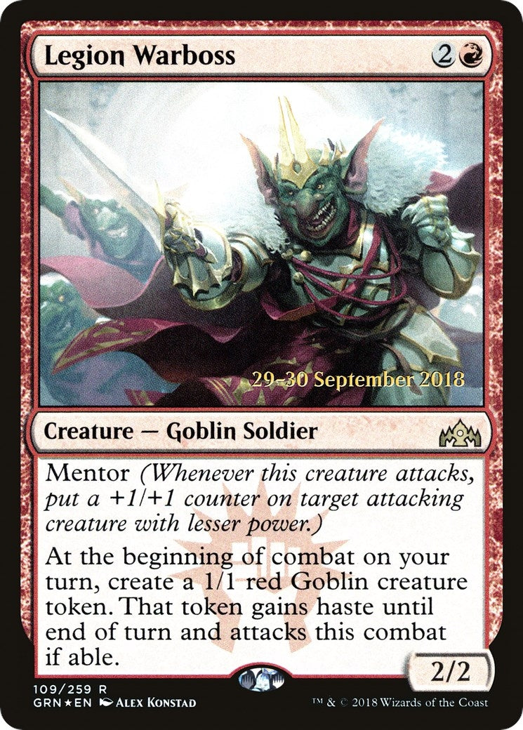 Image for Legion Warboss (Prerelease Cards) (109) - Magic: The Gathering