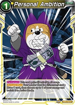 Image for Personal Ambition (Miraculous Revival) (BT5-103) - Dragon Ball Super: Masters