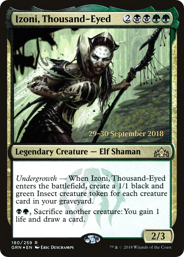 Image for Izoni, Thousand-Eyed (Prerelease Cards) (180) - Magic: The Gathering