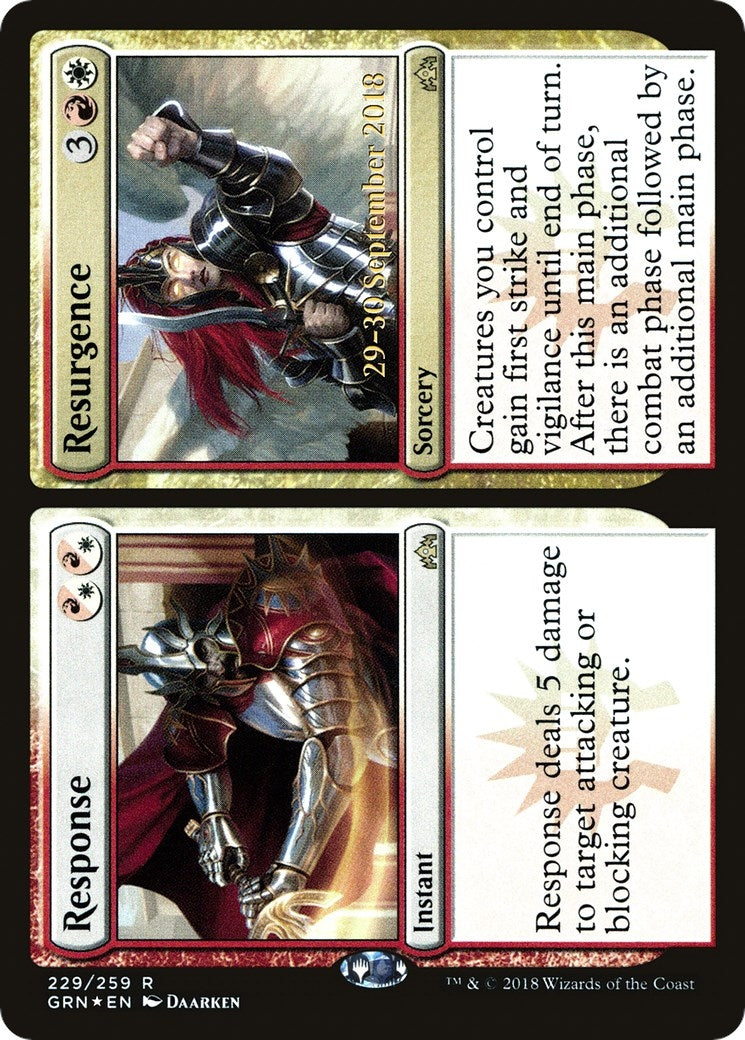 Image for Response // Resurgence (Prerelease Cards) (229) - Magic: The Gathering
