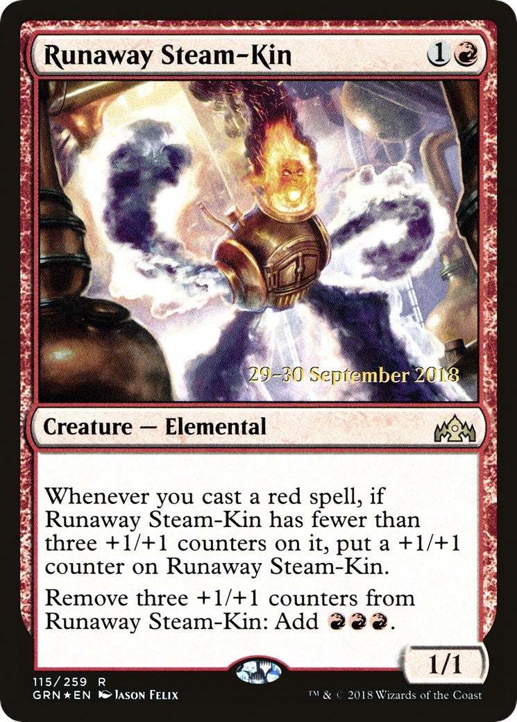 Image for Runaway Steam-Kin (Prerelease Cards) (115) - Magic: The Gathering