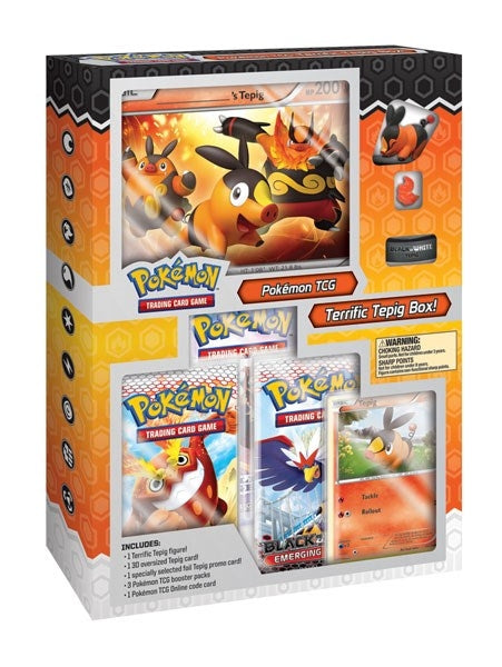 Image for Starter Figure Boxes: Terrific Tepig Box - Pokemon