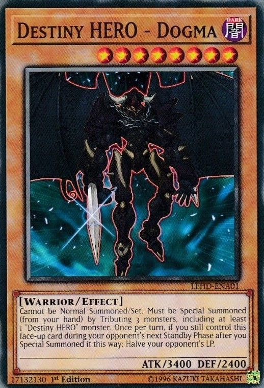 Image for Destiny HERO - Dogma (Legendary Hero Decks) (LEHD-ENA01) - YuGiOh