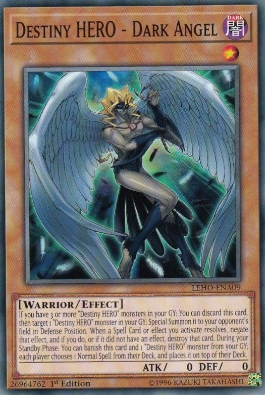 Image for Destiny HERO - Dark Angel (Legendary Hero Decks) (LEHD-ENA09) - YuGiOh