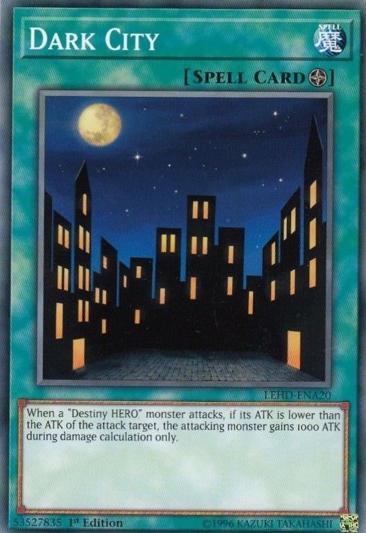 Image for Dark City (Legendary Hero Decks) (LEHD-ENA20) - YuGiOh