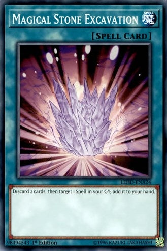 Image for Magical Stone Excavation (Legendary Hero Decks) (LEHD-ENA24) - YuGiOh