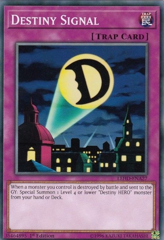 Image for Destiny Signal (Legendary Hero Decks) (LEHD-ENA27) - YuGiOh