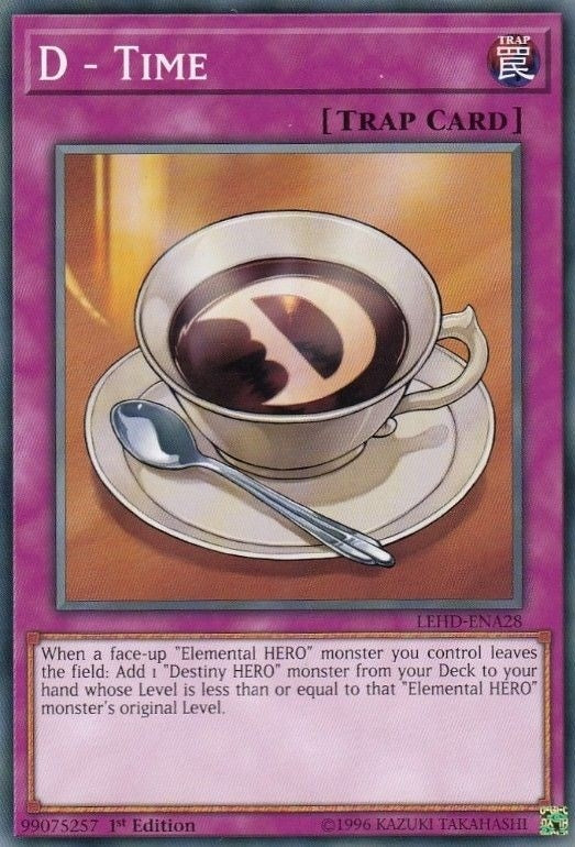 Image for D - Time (Legendary Hero Decks) (LEHD-ENA28) - YuGiOh
