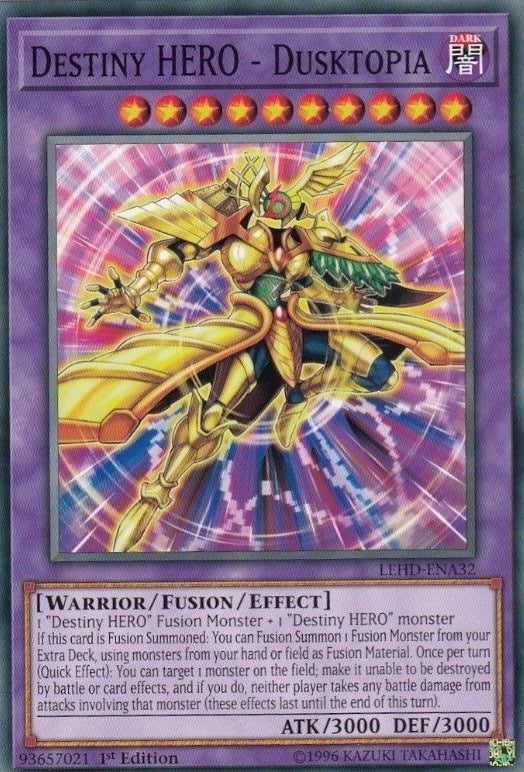 Image for Destiny HERO - Dusktopia (Legendary Hero Decks) (LEHD-ENA32) - YuGiOh