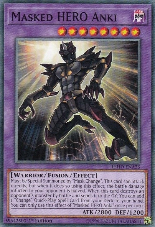 Image for Masked HERO Anki (Legendary Hero Decks) (LEHD-ENA36) - YuGiOh