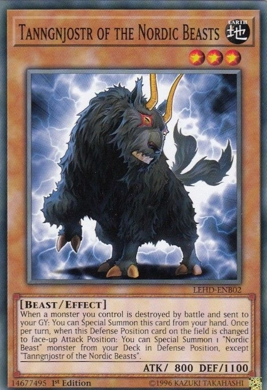 Image for Tanngnjostr of the Nordic Beasts (Legendary Hero Decks) (LEHD-ENB02) - YuGiOh