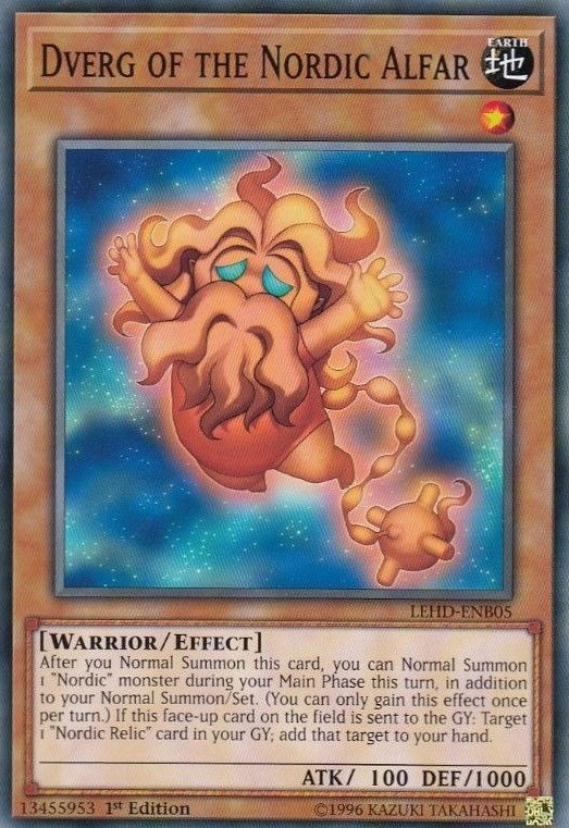 Image for Dverg of the Nordic Alfar (Legendary Hero Decks) (LEHD-ENB05) - YuGiOh