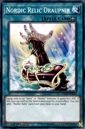 Image for Nordic Relic Draupnir (Legendary Hero Decks) (LEHD-ENB14) - YuGiOh
