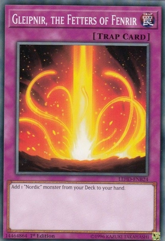 Image for Gleipnir, the Fetters of Fenrir (Legendary Hero Decks) (LEHD-ENB24) - YuGiOh