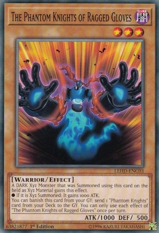 Image for The Phantom Knights of Ragged Gloves (Legendary Hero Decks) (LEHD-ENC03) - YuGiOh