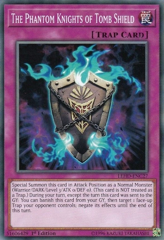 Image for The Phantom Knights of Tomb Shield (Legendary Hero Decks) (LEHD-ENC27) - YuGiOh