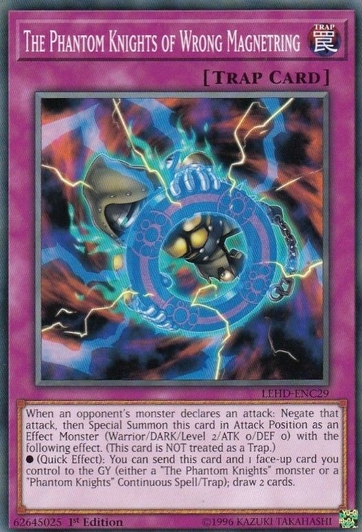 Image for The Phantom Knights of Wrong Magnetring (Legendary Hero Decks) (LEHD-ENC29) - YuGiOh