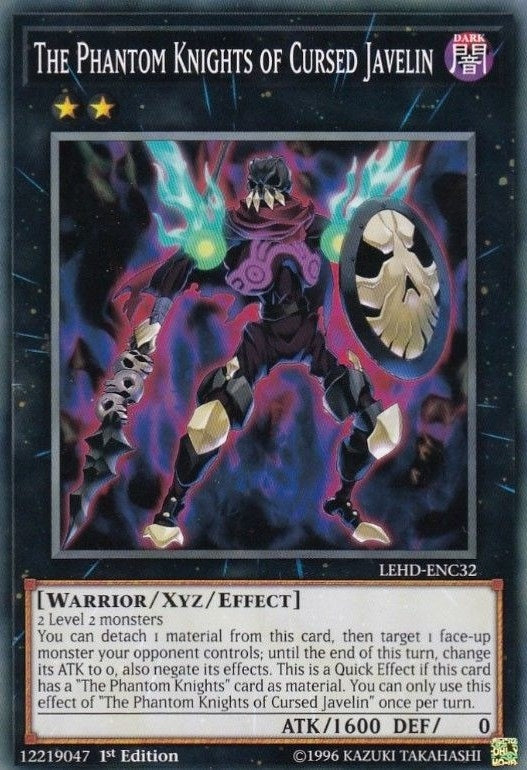 Image for The Phantom Knights of Cursed Javelin (Legendary Hero Decks) (LEHD-ENC32) - YuGiOh