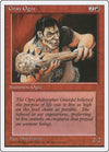 Image for Gray Ogre (Fourth Edition) - Magic: The Gathering