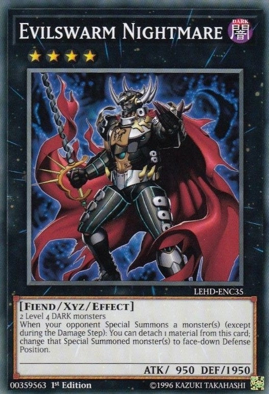 Image for Evilswarm Nightmare (Legendary Hero Decks) (LEHD-ENC35) - YuGiOh
