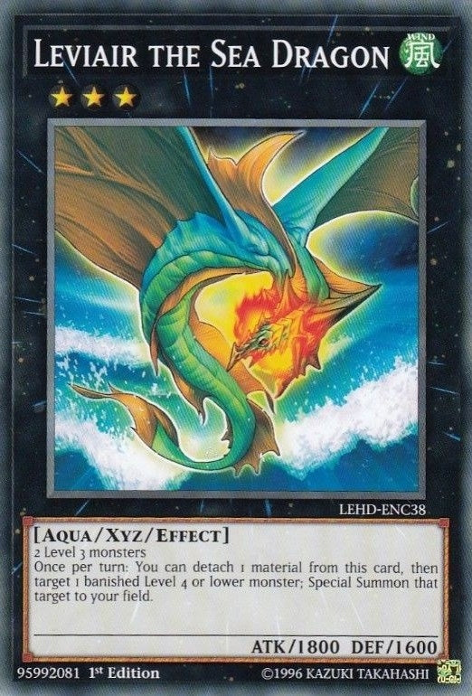 Image for Leviair the Sea Dragon (Legendary Hero Decks) (LEHD-ENC38) - YuGiOh
