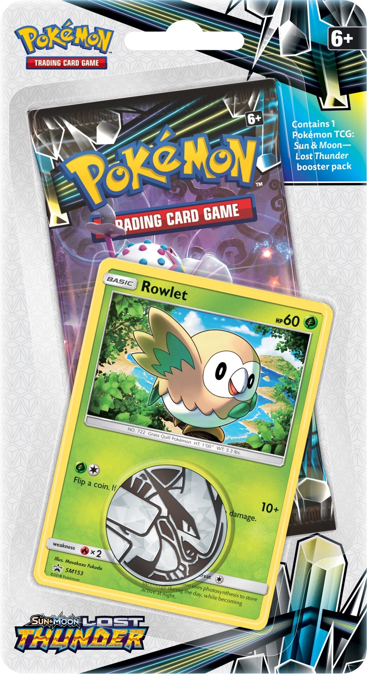 Image for Lost Thunder Single Pack Blister [Rowlett] - Pokemon