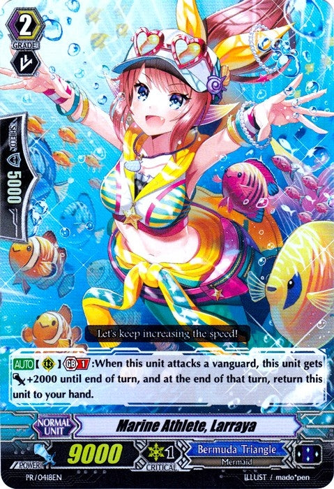Image for Marine Athlete, Larraya (Promo Cards) (PR/0418EN) - Cardfight Vanguard