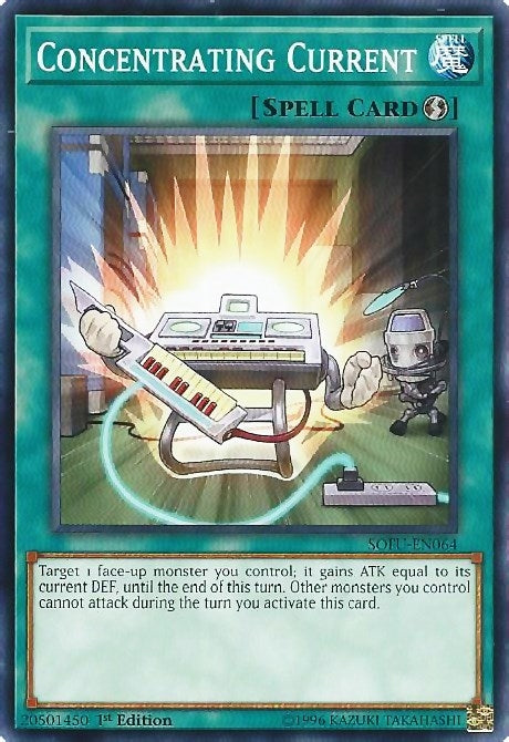 Image for Concentrating Current (Soul Fusion) (SOFU-EN064) - YuGiOh