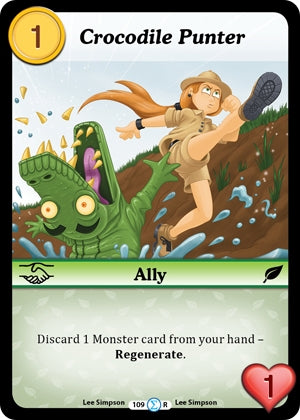 Image for Crocodile Punter (Fashion Furious) (109) - Munchkin CCG
