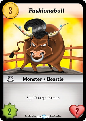 Image for Fashionabull (Fashion Furious) (18) - Munchkin CCG