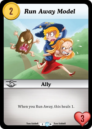 Image for Run Away Model (Fashion Furious) (2) - Munchkin CCG