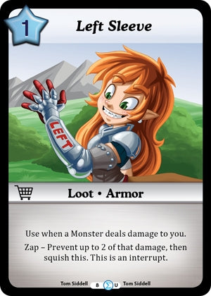 Image for Left Sleeve (Fashion Furious) (8) - Munchkin CCG
