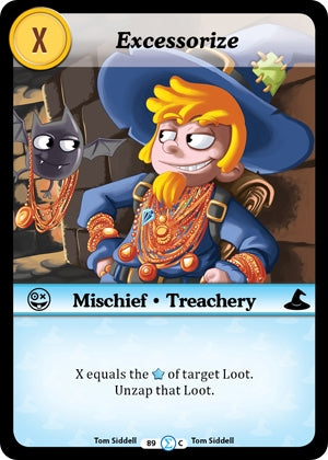 Image for Excessorize (Fashion Furious) (89) - Munchkin CCG