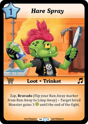 Image for Hare Spray (Fashion Furious) (94) - Munchkin CCG