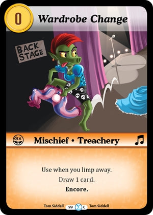 Image for Wardrobe Change (Fashion Furious) (99) - Munchkin CCG
