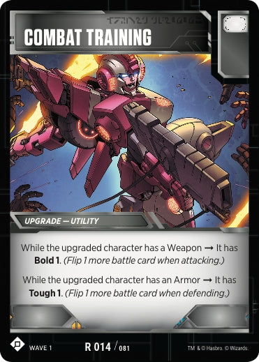 Image for Combat Training (Wave 1) (14) - Transformers TCG