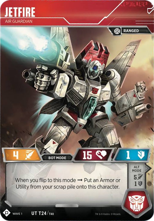 Image for Jetfire - Air Guardian (Wave 1) (24) - Transformers TCG