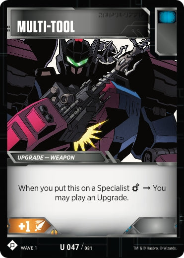 Image for Multi-Tool (Wave 1) (47) - Transformers TCG