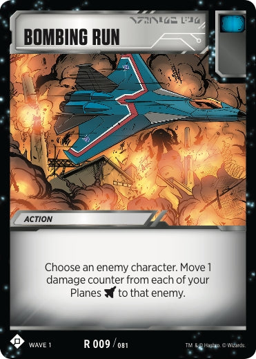 Image for Bombing Run (Wave 1) (9) - Transformers TCG