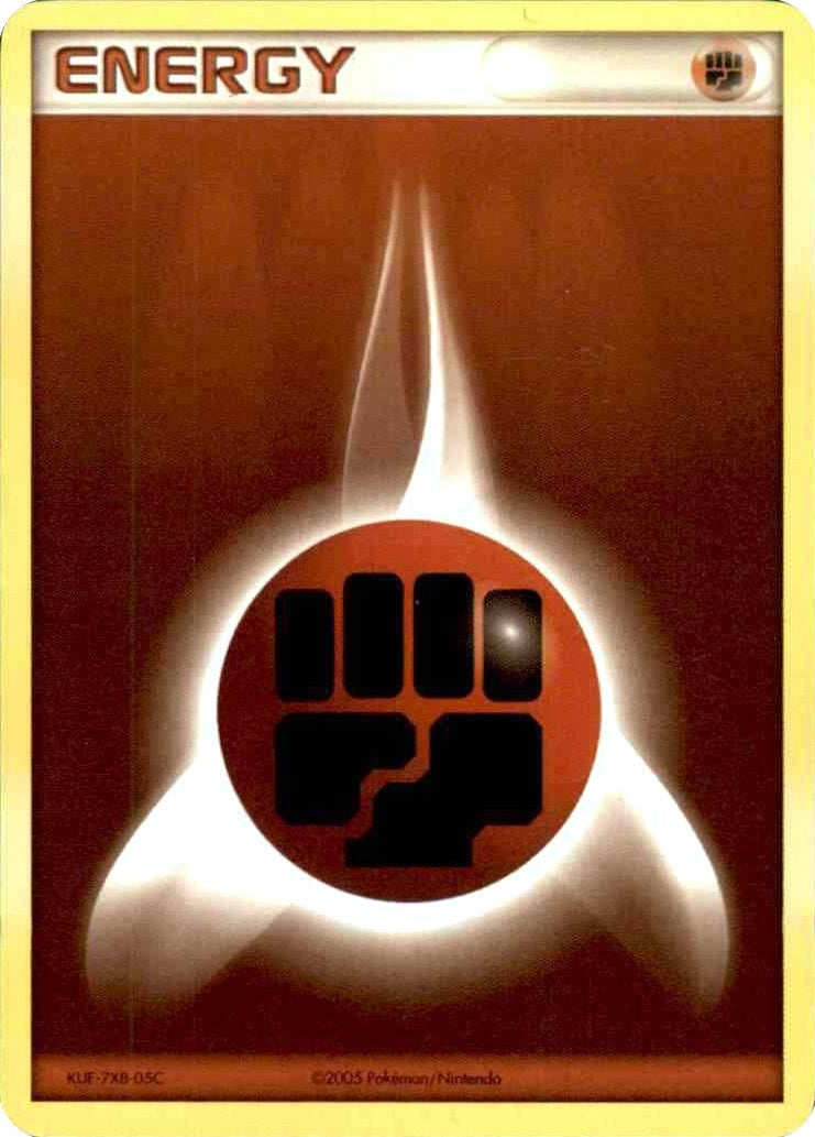 Image for Fighting Energy (2005 Unnumbered) (League & Championship Cards) - Pokemon