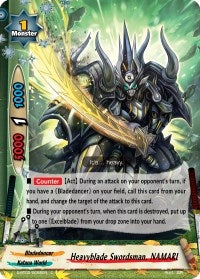 Image for Heavyblade Swordsman, NAMARI (Dimension Destroyer) (S-BT02/0052EN) - Future Card BuddyFight