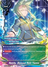 Image for Notify: Blessed Rain Tactic (Dimension Destroyer) (S-BT02/0065EN) - Future Card BuddyFight
