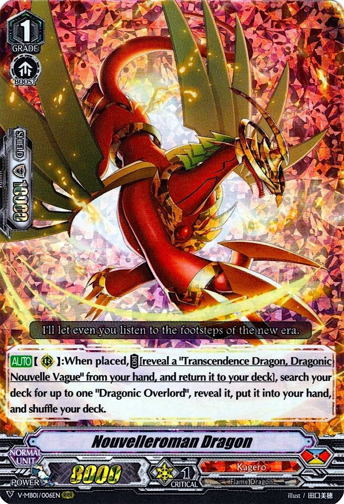 Image for Nouvelleroman Dragon (V-MB01: PSYqualia Strife) (V-MB01/006EN) - Cardfight Vanguard